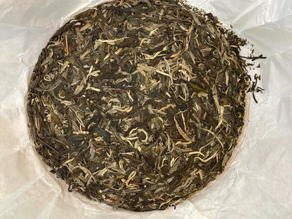 Pu-Erh, Shengjiayuan, Banpenguzhai (raw tea), 2020y, 357g