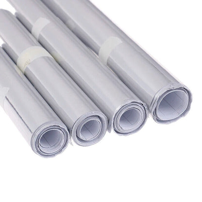 Car Sticker Decal Stretchable Mirror Silver Gold Chrome Flexible Vinyl Wrap Film