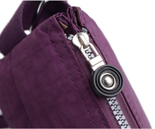 Fashionable Waterproof Bag Casual Nylon Polyester Chest Purse Half Moon Shape