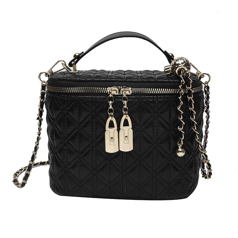 PU Leather Crossbody Bag With Short Handle Totes Women's Handbag