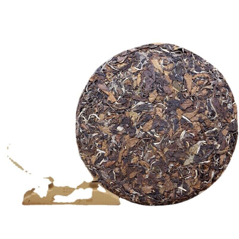Premium Fuding White Tea Shoumei Date Fragrant White Tea Cake Chinese Tea 12.3oz
