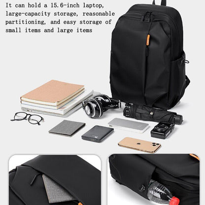 Men's Backpack laptop Bag Travel Male Outdoor Sports Back Pack School Bags Black
