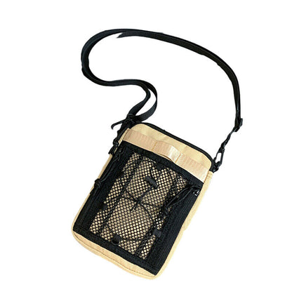 Mens Crossbody Bag Small Bag Mobile Phone Small Shoulder Bag Mini Crossbody Bag