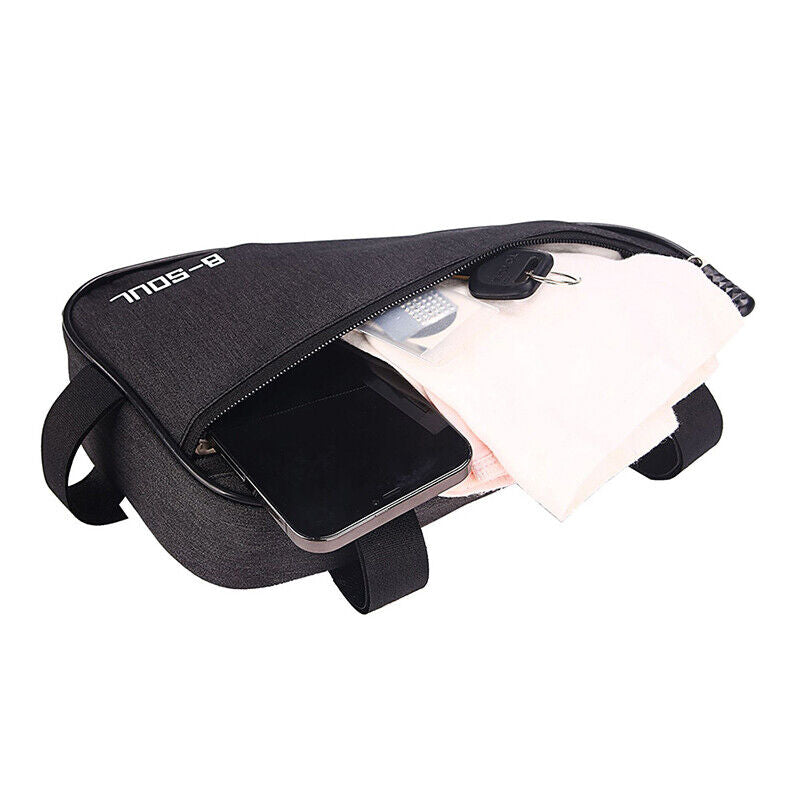 Bike Bicycle Bag Waterproof Triangle Bike Bag Front Tube Frame Bag Mountain Lrc