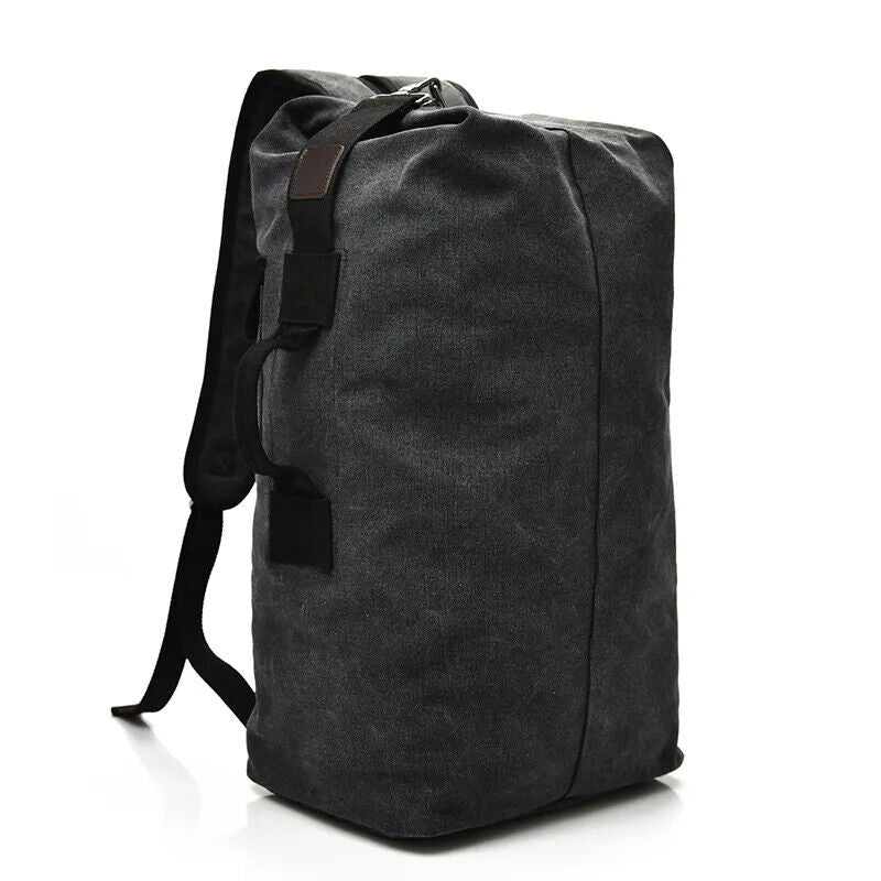 Man Travel Backpack Hand Bag Canvas Bucket Shoulder Bags Men Backpacks