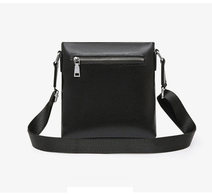 Man Messenger Business Shoulder Bags Cowhide Crossbody Male Men's Handbag