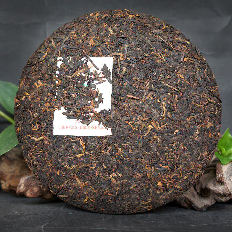 High Mountain Arbor Materials Xiaguan FT7573 Puerh Puer Ripe Tea Cake 357g 2017