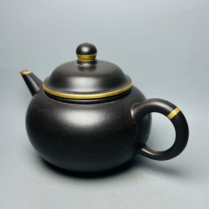 Vintage Chinese Yixing Purple Clay Teapot Zisha Ceremony Fashion Gift Teaware