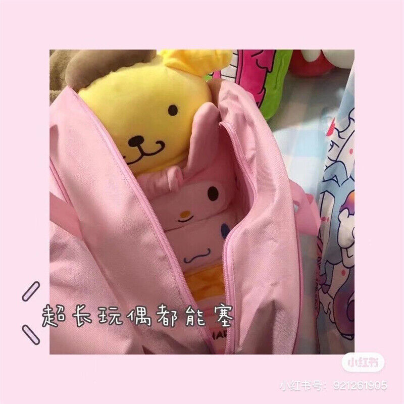 Cute Hello Kitty Shoulder Bag Handbag Tote Travel Storage Bag Large Capacity NEW