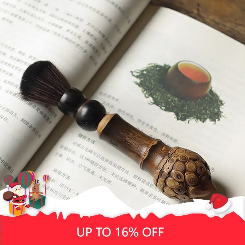 Natural Bamboo Tea Brush|Tea Accessories|Pot Brush|Tea Pet Brush