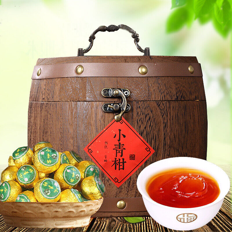 500g High Quality Cooked Tea Black Tea Tangerine Peel Pu-Erh Tea Chinese Puerh