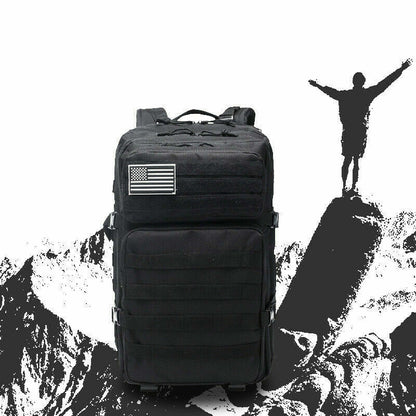 Man Army Tactical Backpacks Assault Bags Outdoor Pack Camping Hunting Bag
