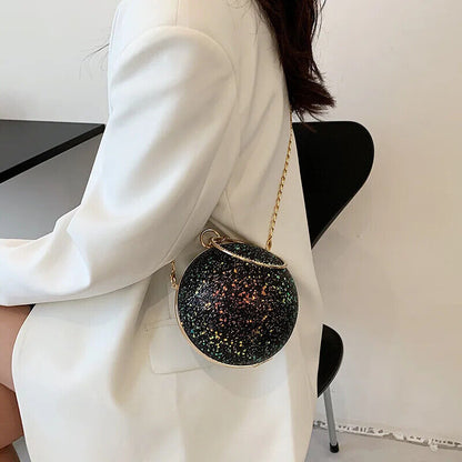 Women Evening Day Clutch Colorful Crystal Lady Handbag Wedding Shoulder Bag