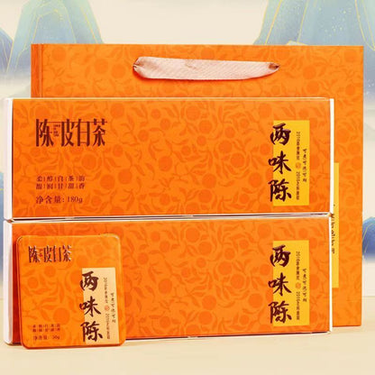 Fuding Tangerine Peel White Tea Brick Shoumei White Tea White Tea Health Care