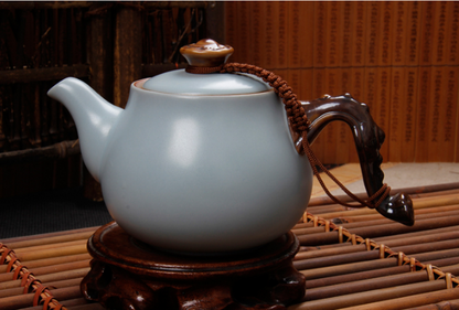 Ruyao, Dehua, China. Ruyi exquisite and simple teapot