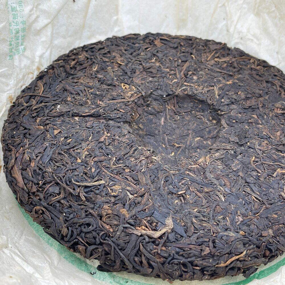 Pu'er tea, 2006, Mengsha, Yunnan Pu'er seven seed cake, Yunnan Pu'er seven seed cake, 357g, raw