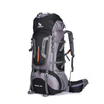 80L Large Capacity Backpack Camping Travel Bag Hiking Backpack Sports Bag
