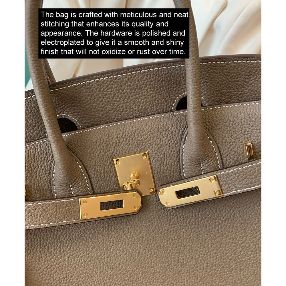 25/30cm Real Leather Flap Tote Shoulder bag Handbag Purse Fashion Briefcase