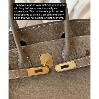 25/30cm Real Leather Flap Tote Shoulder bag Handbag Purse Fashion Briefcase