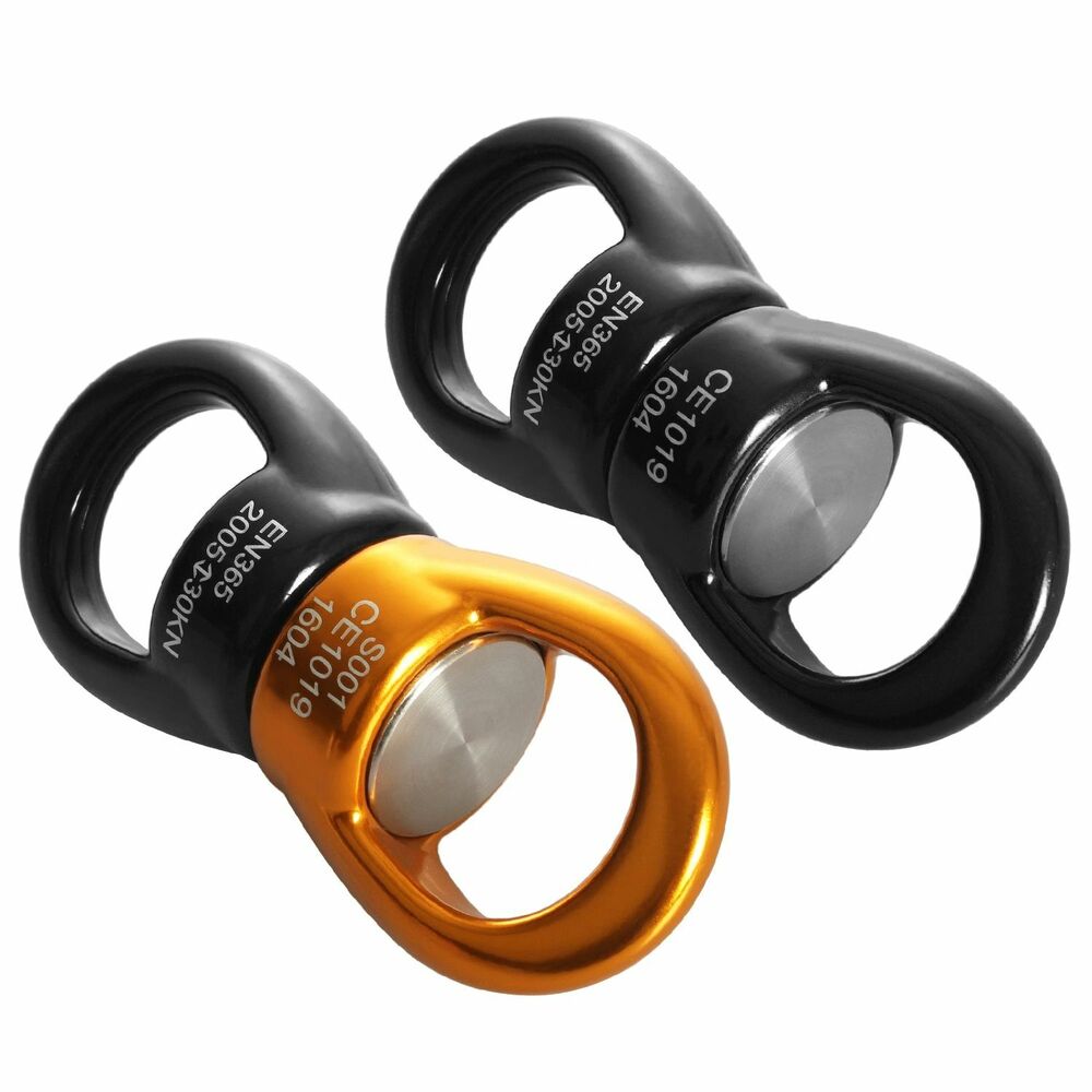 Swing Swivel Clips Safest Rotational Device Carabiner Climbing Rope Heavy Duty