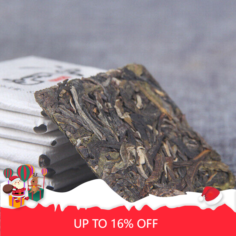 500g/1.1LB Pu-erh Tea Spring Ancient Tree Green Tea Small Icelandic Square Brick