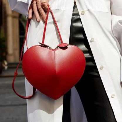 Heart Shape HandbagsWomen Purse Lady Small Shoulder Crossbody Bags