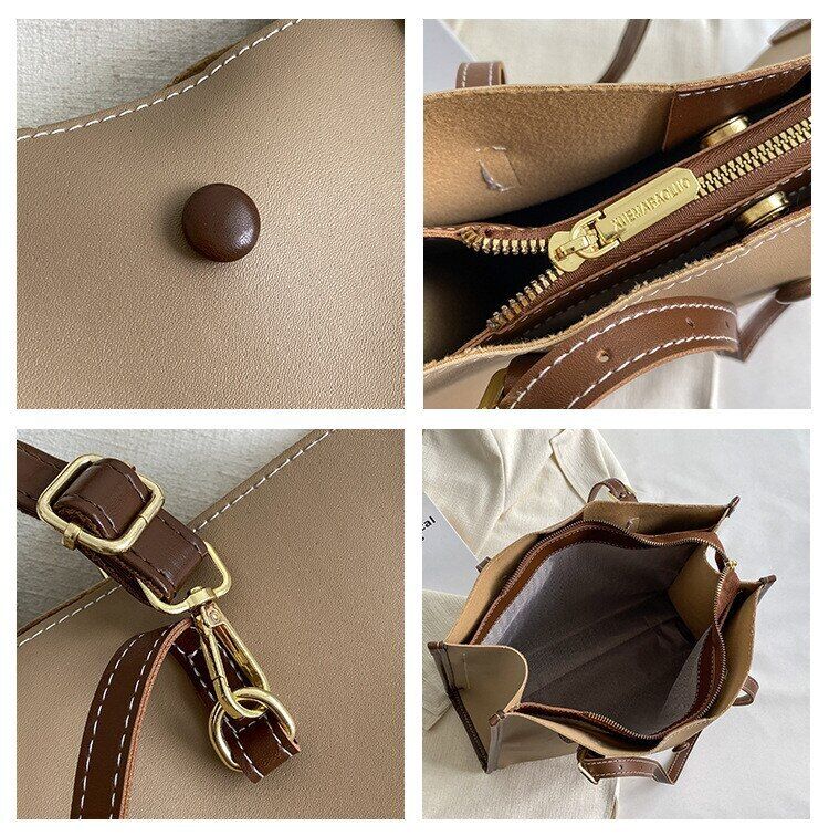 Pu Leather Women Shoulder Bag Ladies Handbag Travel Female Bags