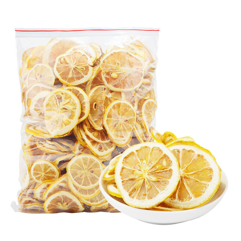 50~500g Organic Dried Lemon Slice Tea Drying Pure Citrus Limon herbal Fruit Tea