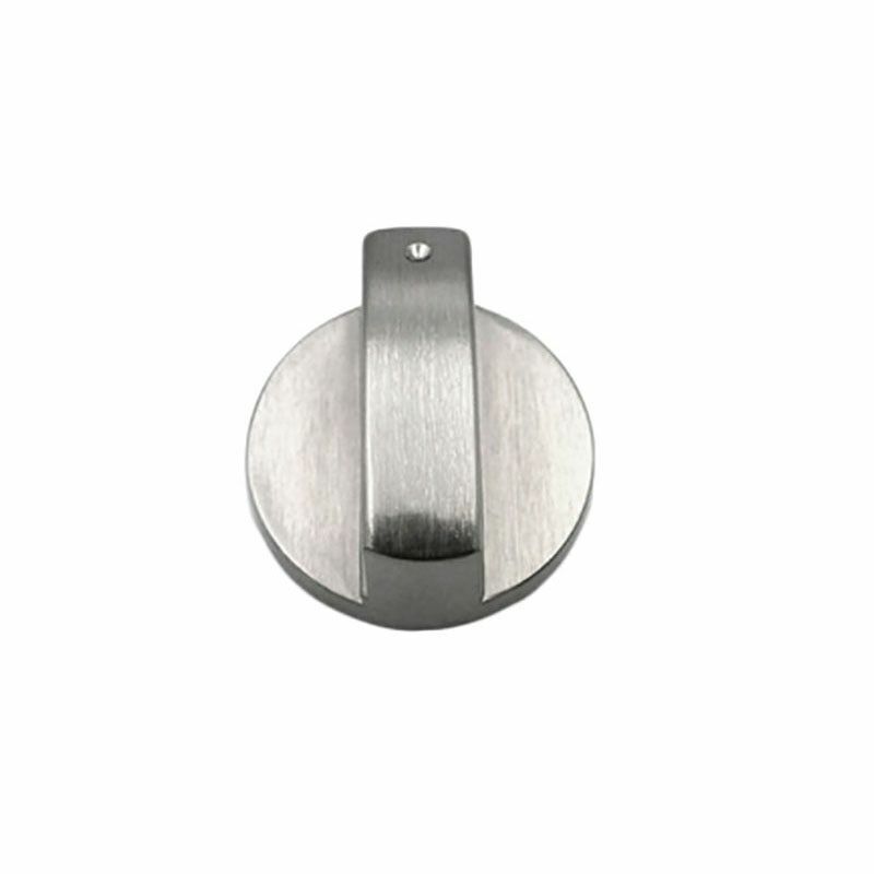 4Pcs/Lot Universal Metal Silver Gas Stove Cooker Knob 6mm Surface Cookware Parts