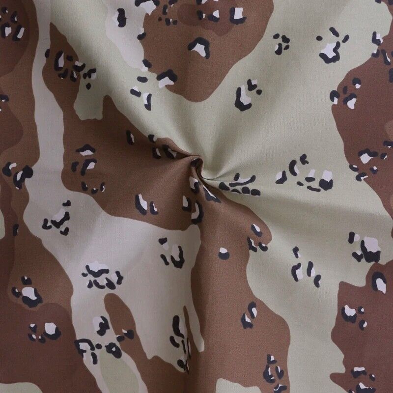 Camouflage Fabrics 1.5 Meters Polyester Cotton Hunting Desert Spot Camo Clothing