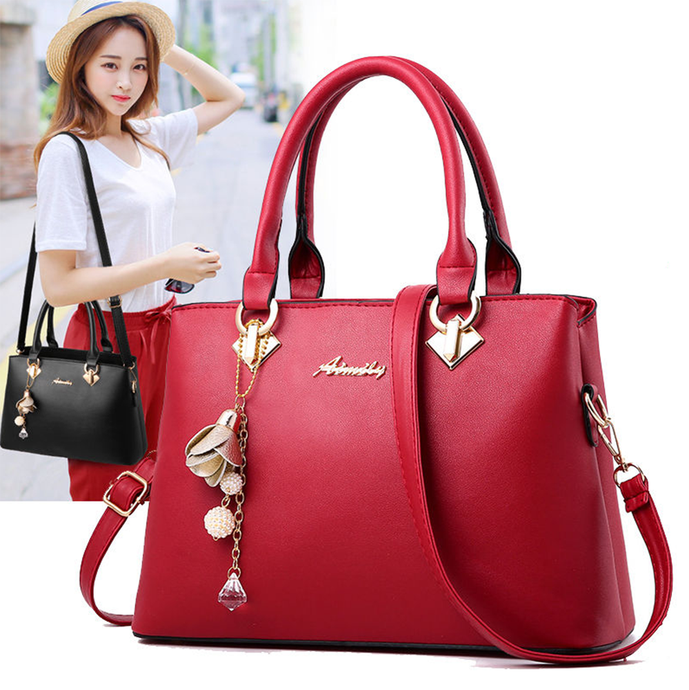 Ladies Crossbody Faux Leather Shoulder Bag Tote Purse Handbags Messenger Satchel