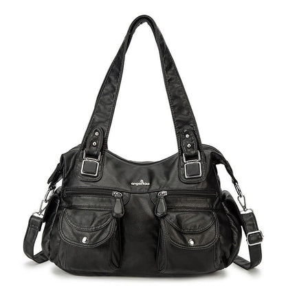 Women Synthetic Bags Large Shoulder Messenger Waterproof Handbag Multifunctional