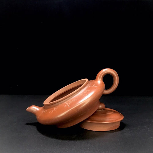 vintage chinese yixing purple clay teapot zisha ceremony teaware collection rare