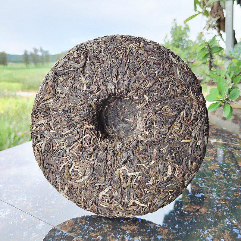 Yunnan Pu'er tea Yibang High Stem Old Tree Tea Cake 357 Kesheng Pu'er