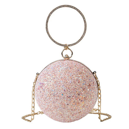 Women Evening Day Clutch Colorful Crystal Lady Handbag Wedding Shoulder Bag