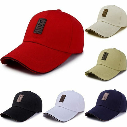 Cycling Sun Hats Adjustable Fishing Baseball Cap Casual Sports Snapback Golf Men
