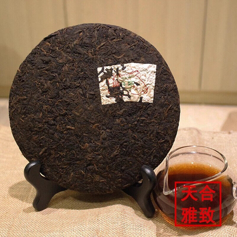 357g Premium Ripe Puerh Tea Lao Ban Zhang Ecological Ancient Tree Tea Golden Bud