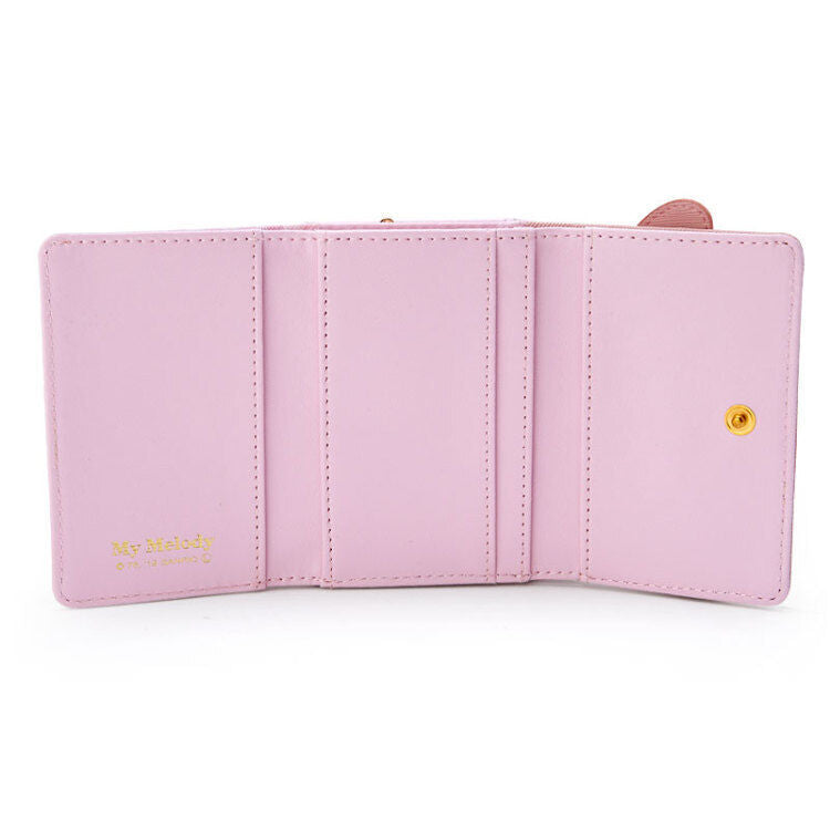 New PU Women's Wallet Cinnamoroll Style Zipper Buckle Card Bag Leather Clip