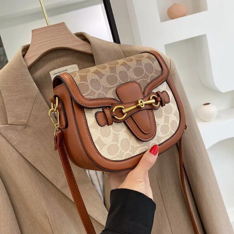 Women Bag Crossbody Bag Women's Bag Saddle Bag Wide Shoulder Shoulder Bag Totes