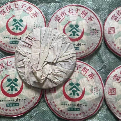 357g Yunnan Old Puer Raw Tea Cake 2006 Banzhang Qingbing Aged Raw Puerh Cake Tea