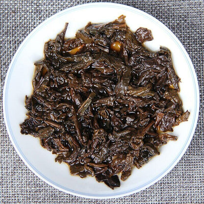 Arbor Fragrant Tea Brick 500g Aged Ripe PuerhTop-grade Island Old Tree Puer Tea