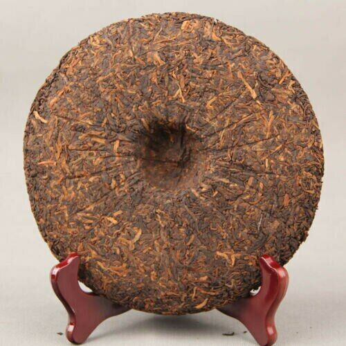2017 Yunnan Puer GongTing Golden Bud Pu-erh Tea Cake 357g Pu'er Cooked Ripe Tea