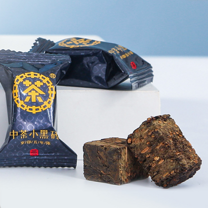 240g Anhua Mini Dark Tea Brick Portable Fucha Chinese Red Tea Organic Black Tea