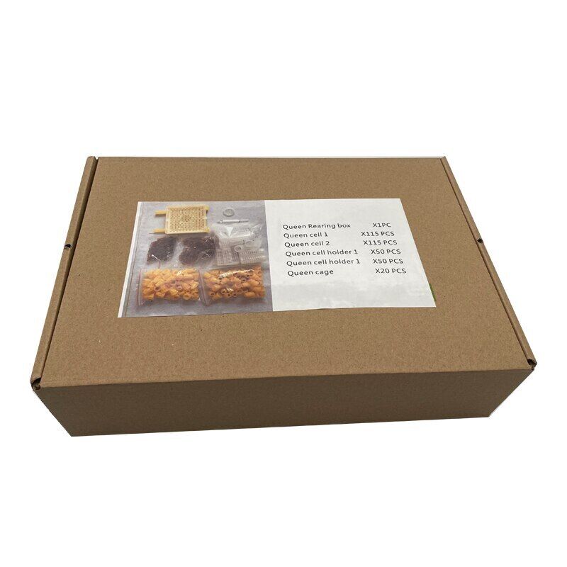 Beekeeping Kit Queen Bee Rearing System Larva Move Cage Beekeeper Supplies