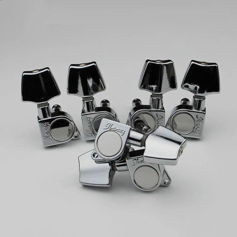 Chrome 3R3L Ibanez Guitar Machine Heads Tuning Pegs