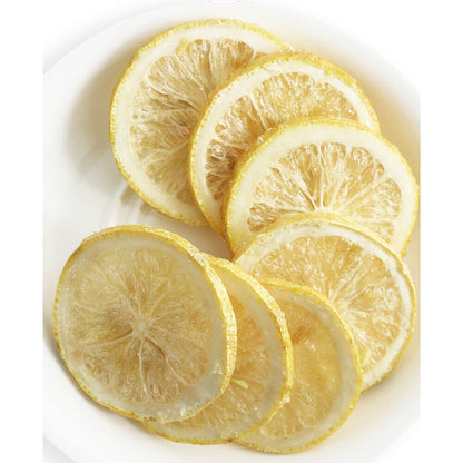 Ning Meng Lemon Tea Dried Sliced Tea 冻干蜂蜜柠檬片水果茶 泡茶 单独包装 中闽飘香牌