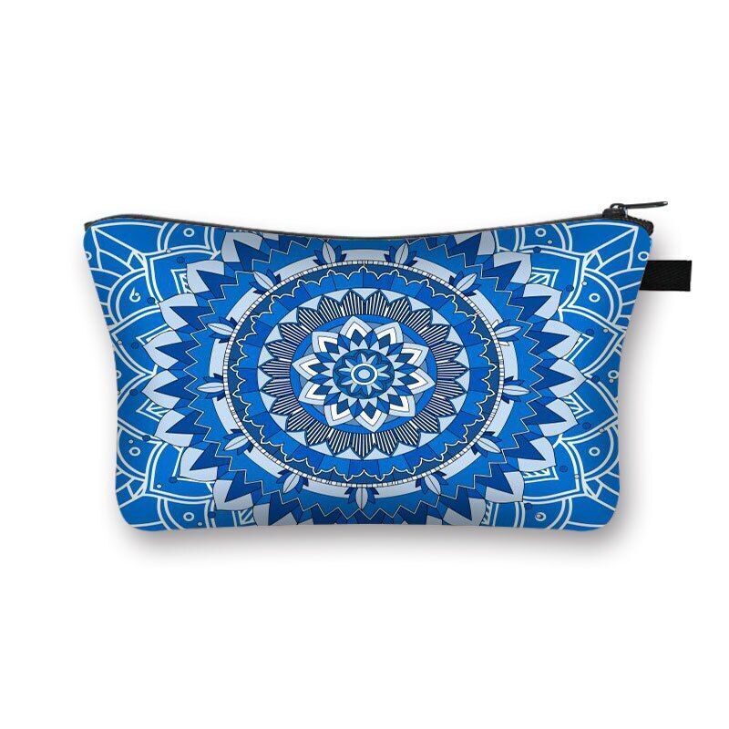Bohemian Print Cosmetic Bag Fashion Travel Lipstick Toiletry Bag Shopping Purse