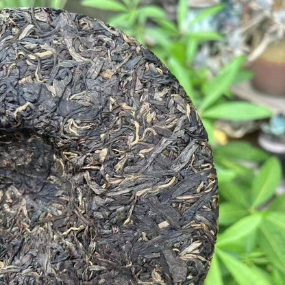 357g Yunnan Sheng Pu'er Tea 2015 Gedebaohao(Bingdao NO.6) Pu-erh Raw Tea Cake