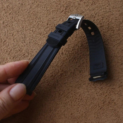 20mm Rubber Silicone Watch Strap Band For Omega Seamaster 300 Watchband Belts
