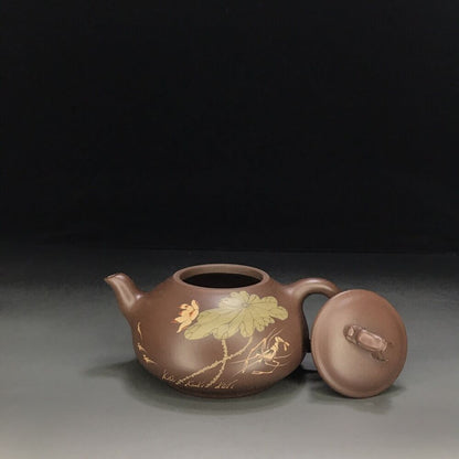 vintage chinese yixing purple clay teapot zisha ceremony fashion gift teaware